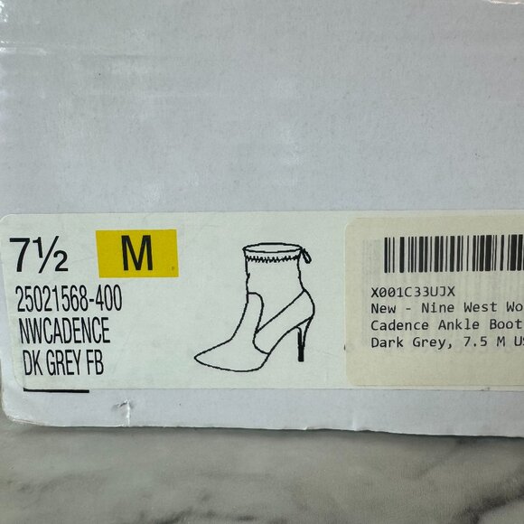 Nine West Cadence Faux Suede Booties - Picture 5 of 6